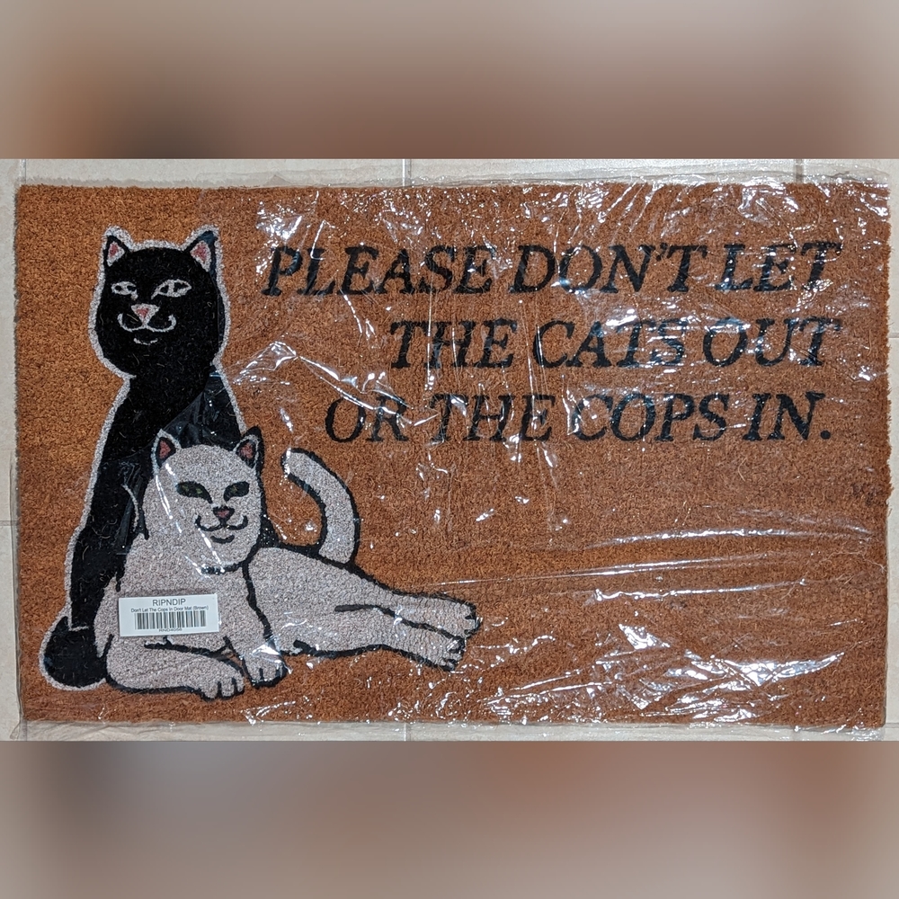 RIPNDIP Don't Let The Cops In Rug